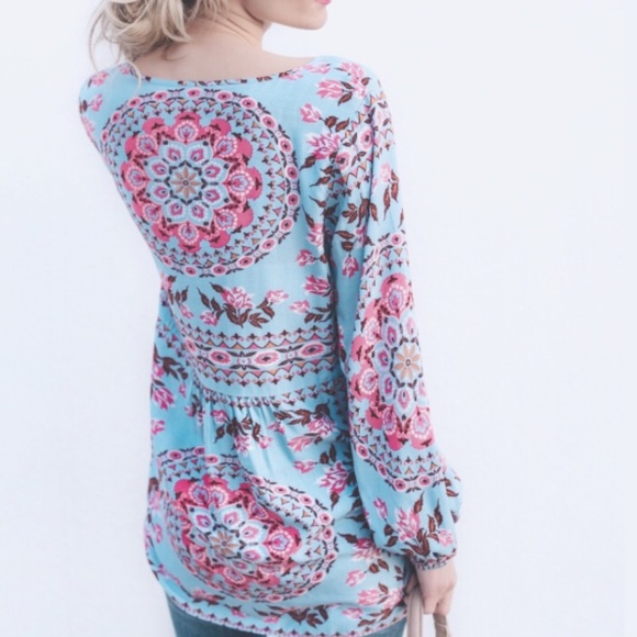 Happy Colors Boho Tunic - Picture 5 of 5